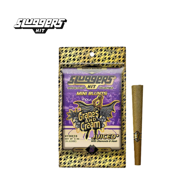 Sluggers: Grapes & Cream Mini Blunts