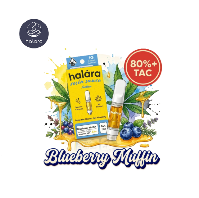 Halara: Blueberry Muffin