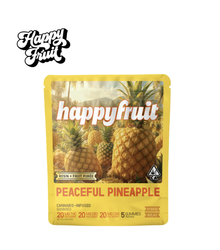 Happy Fruit — Peaceful Pineapple