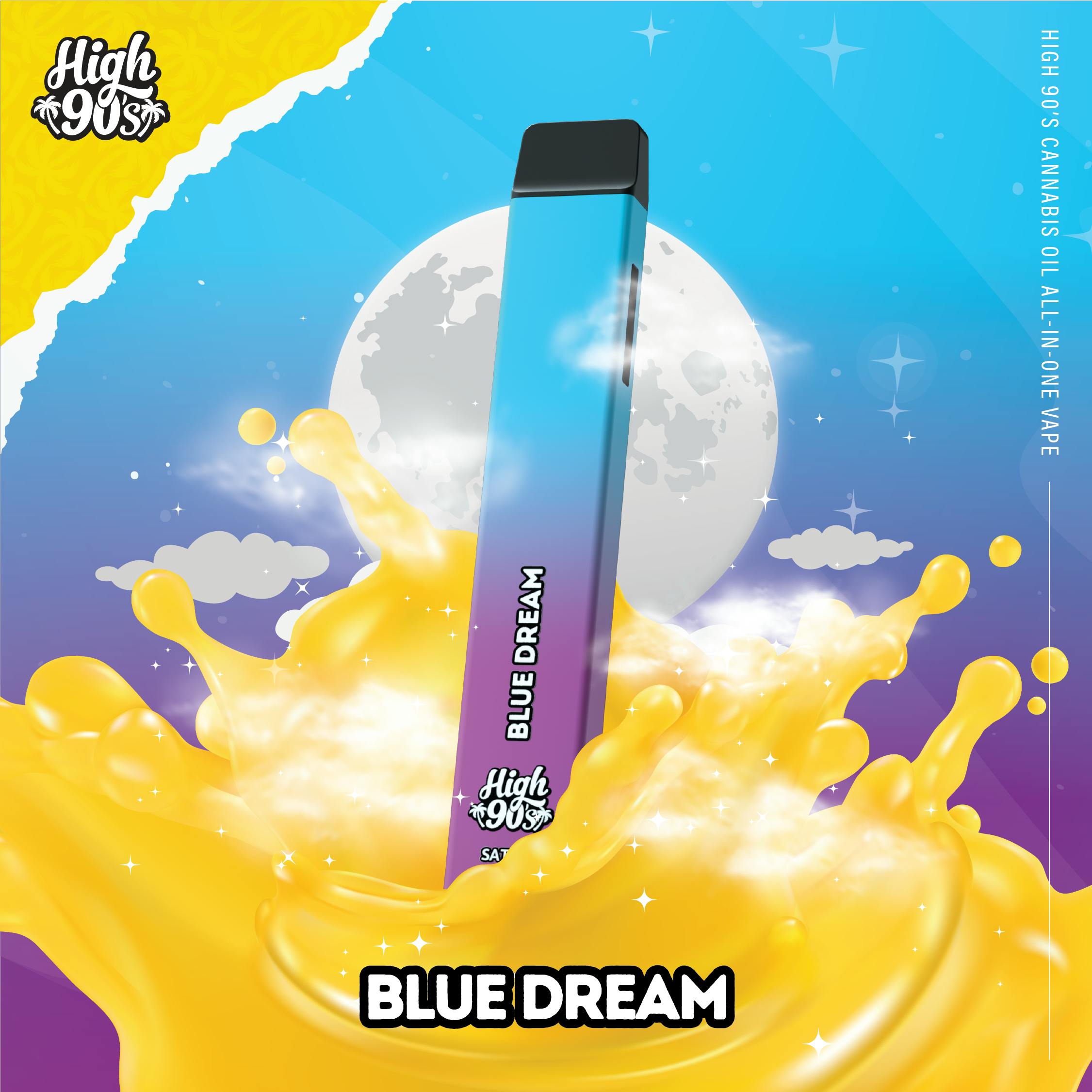 High 90's — Blue Dream