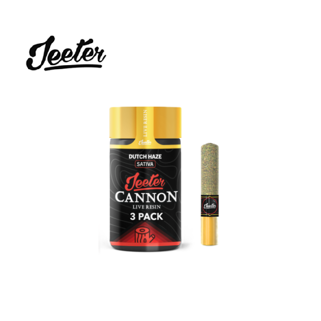 DUTCH HAZE 1.5G 3 PACK RESIN INFUSED PREROLL