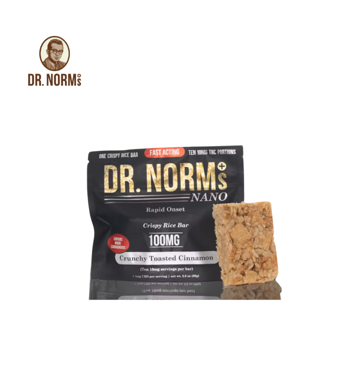DR. NORM'S: Cinnamon Toast Crunch Nano Rice Crispy Treat