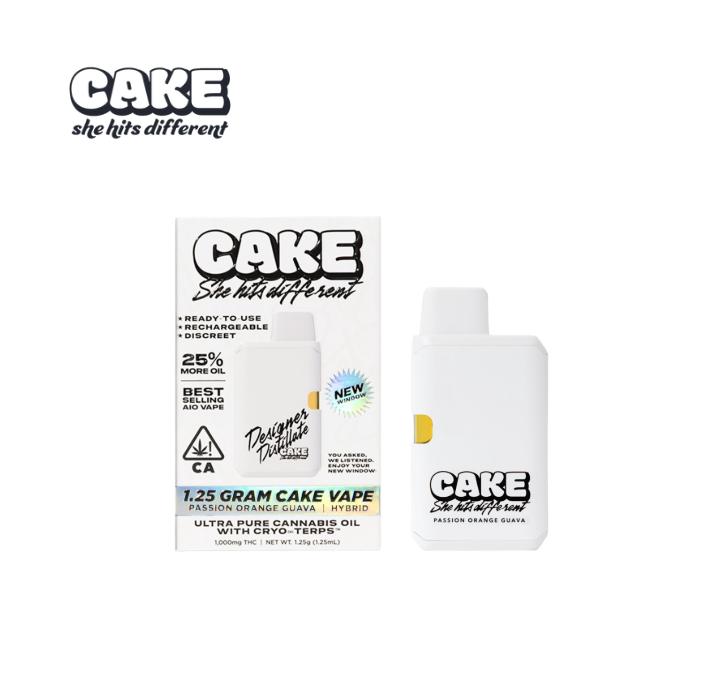 Cake — Passion Orange Guava