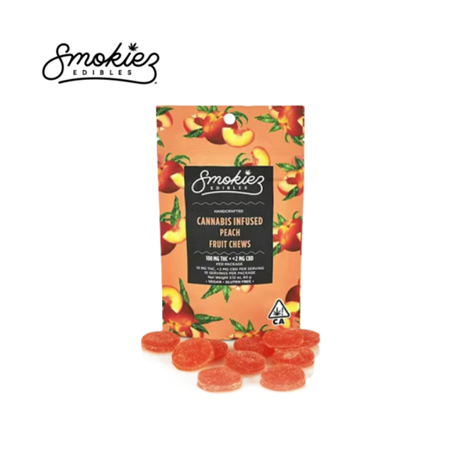 Smokiez — Peach Fruit Chews