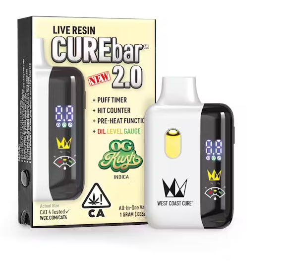 WCC OG KUSH (I) LIVE RESIN AIO 1G