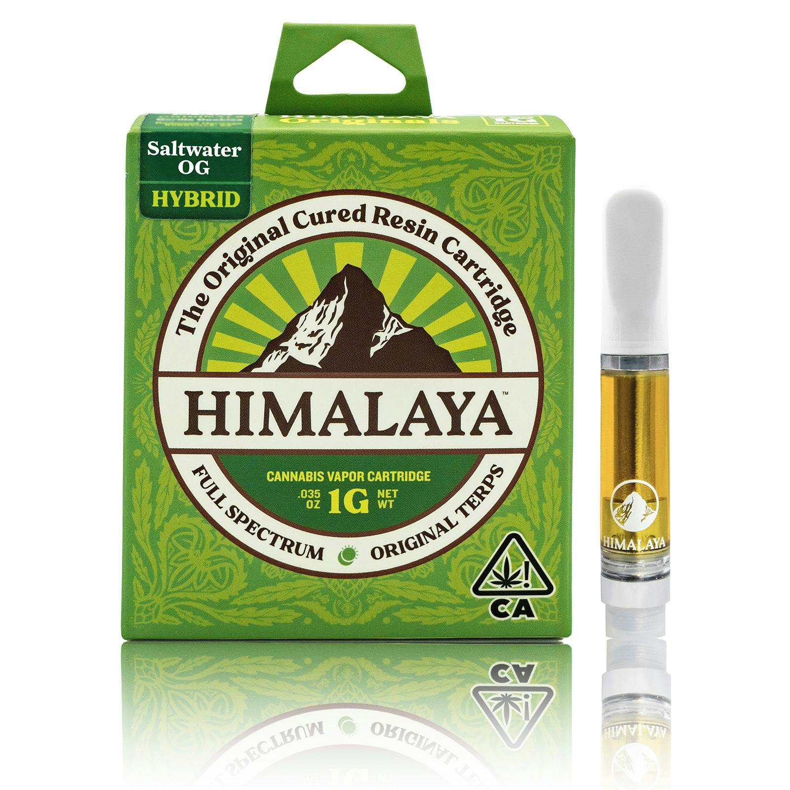 HIMALAYA SALTWATER OG (H) CURED RESIN CART 1G