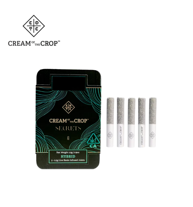 BANANA BREAD 2.5G INFUSED 5 PACK PREROLLS