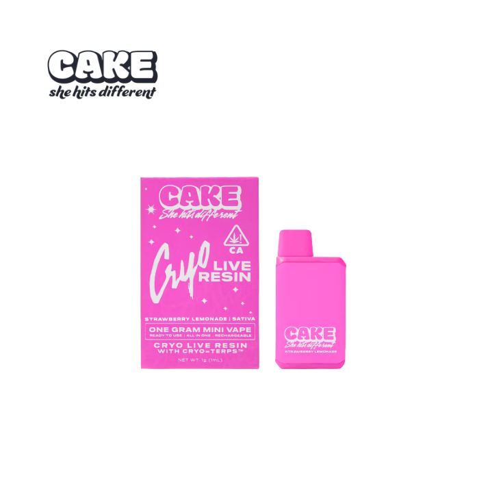 Cake: Strawberry Lemonade