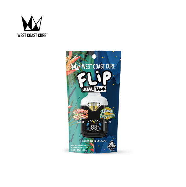West Coast Cure: Maui Waui X Blue Dream Flip Dual Tank
