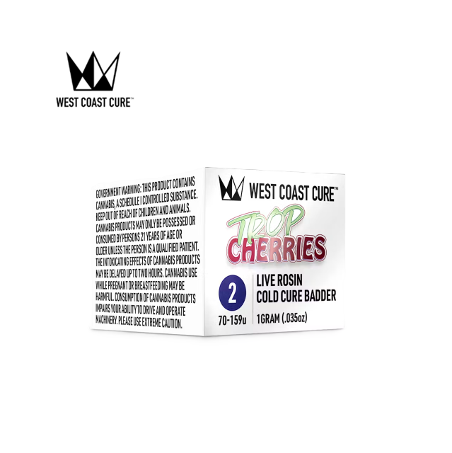 West Coast Cure: Trop Cherries Cold Cure Tier 2