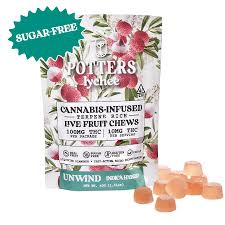 Potters — Lychee -free Fruit Chew