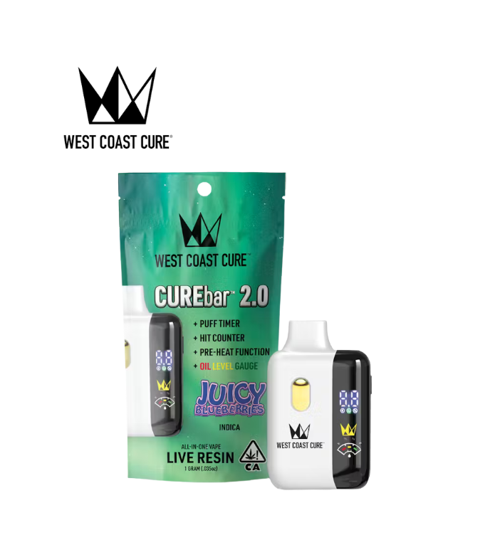 West Coast Cure — Juicy Blueberries Curebar