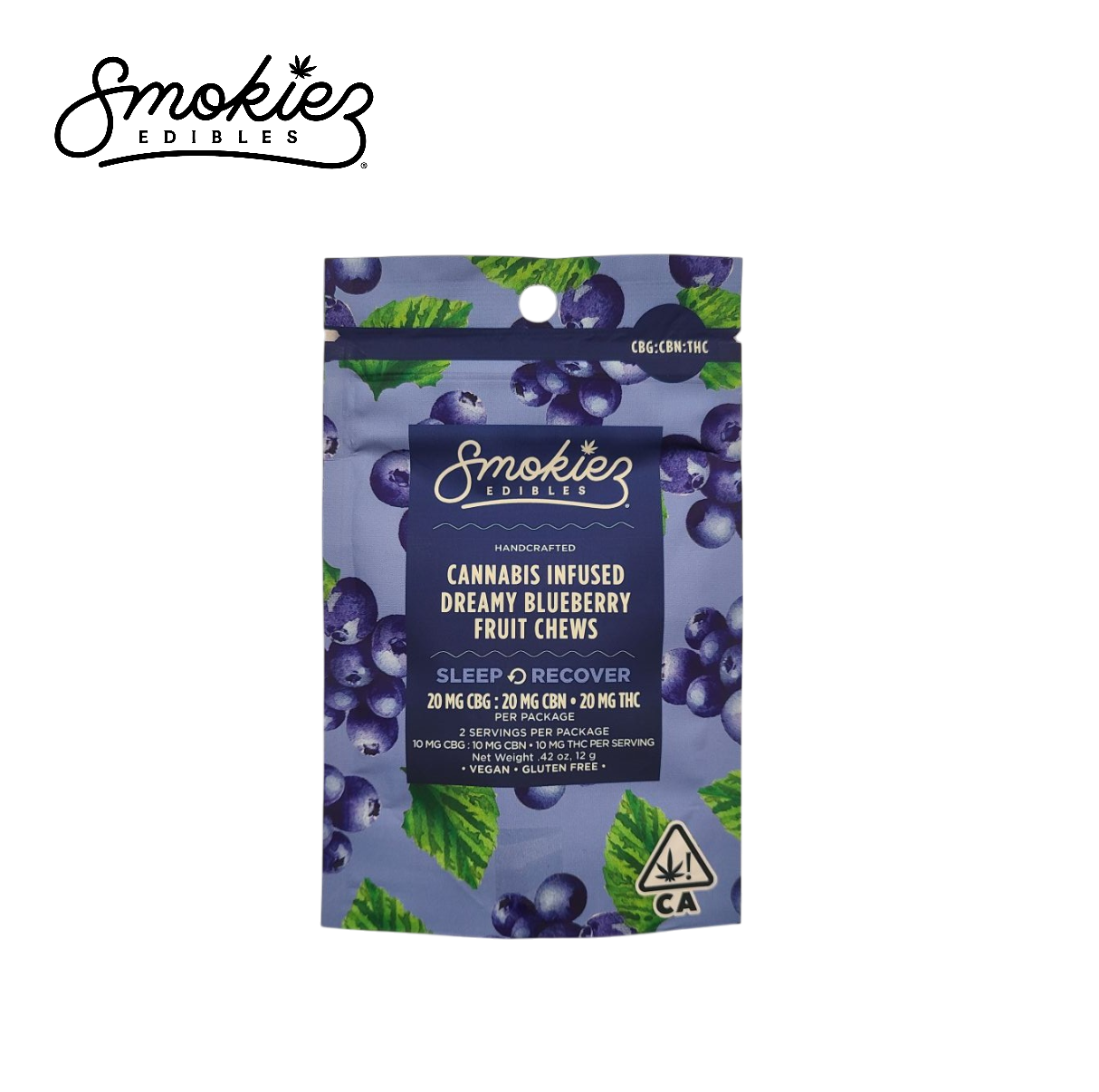Smokiez — Dreamy Blueberry - : Fruit Chews