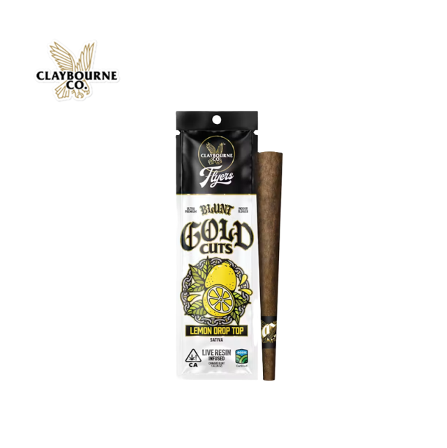 Claybourne: Lemon Drop Top Gold Cuts Blunt