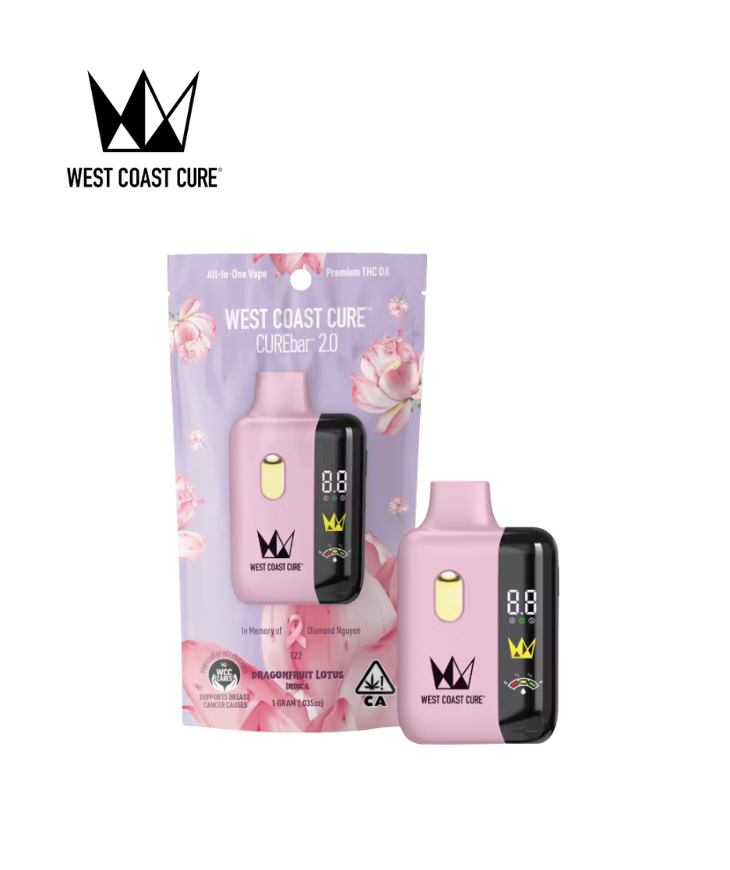 West Coast Cure: Dragonfruit Lotus Curebar 2.0