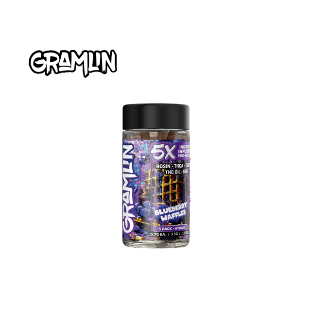 Gramlin: Blueberry Waffles