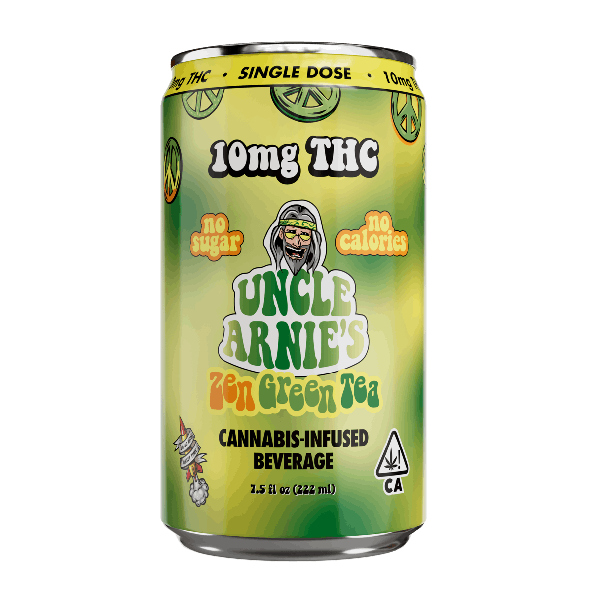 UNCLE ARNIE'S ZEN GREEN TEA ZERO CALORIES 7.5OZ 10MG