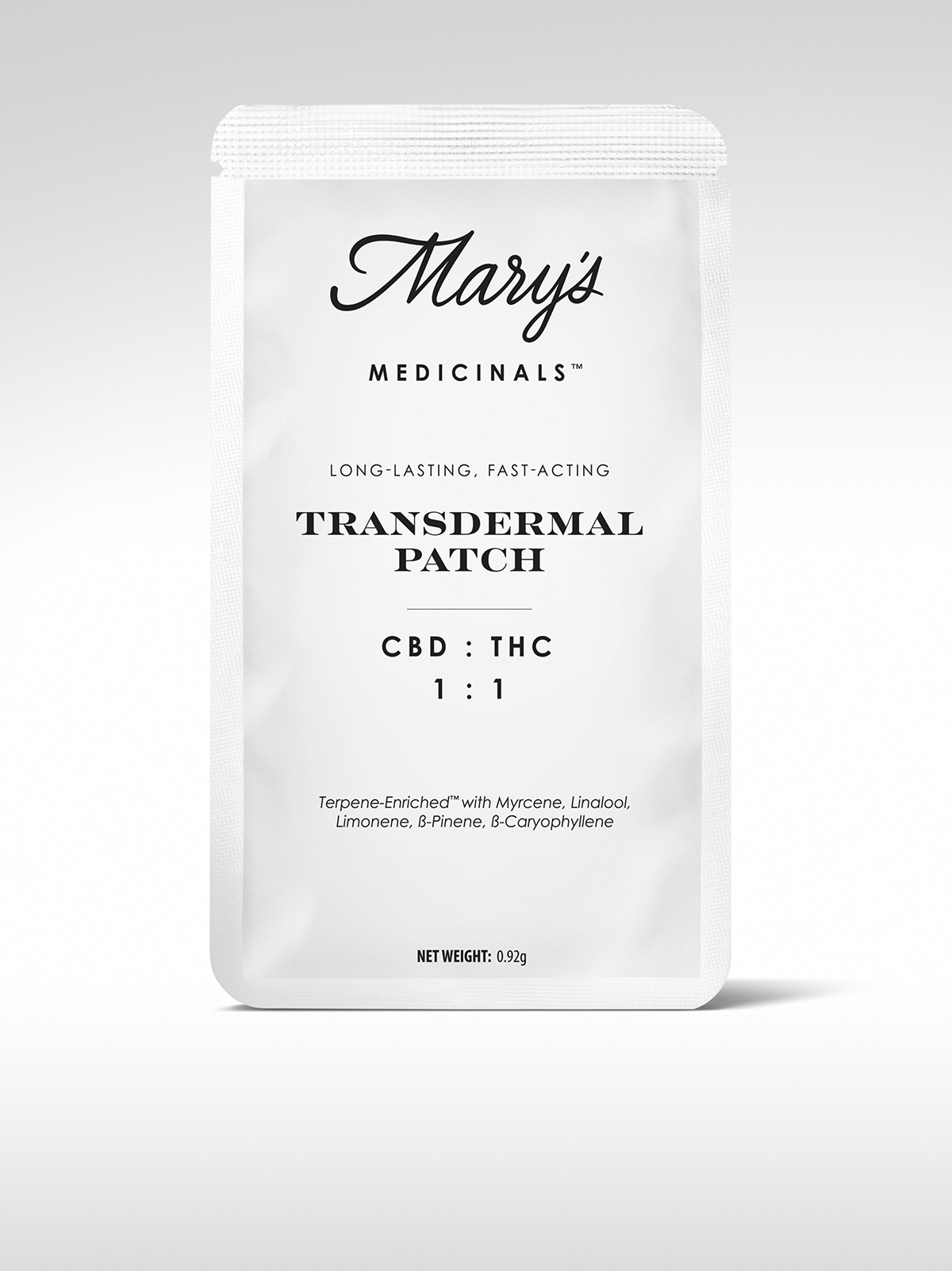 1:1 CBD:THC TRANSDERMAL PATCH