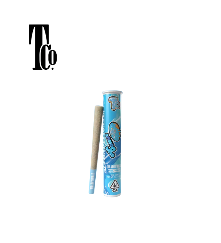 Traditional — Blue Donut