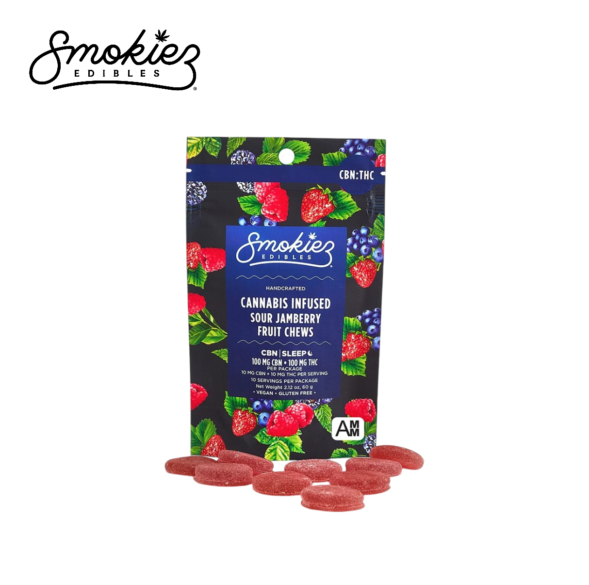 Smokiez — Sour Jamberry - Fruit Chews