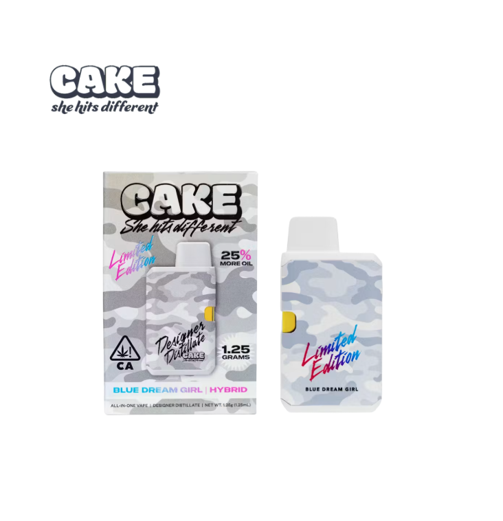 Cake: Blue Dream Girl