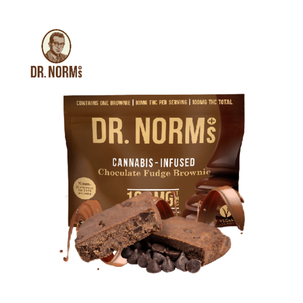 DR. NORM'S — Fudge Brownie
