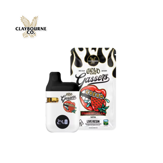 Claybourne: Strawberry Cream Gold Cuts