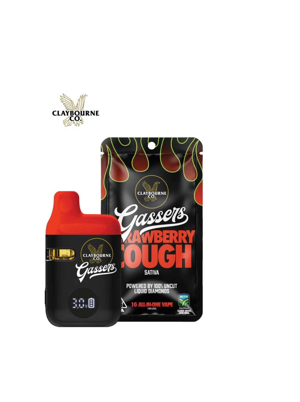 Claybourne — Strawberry Cough