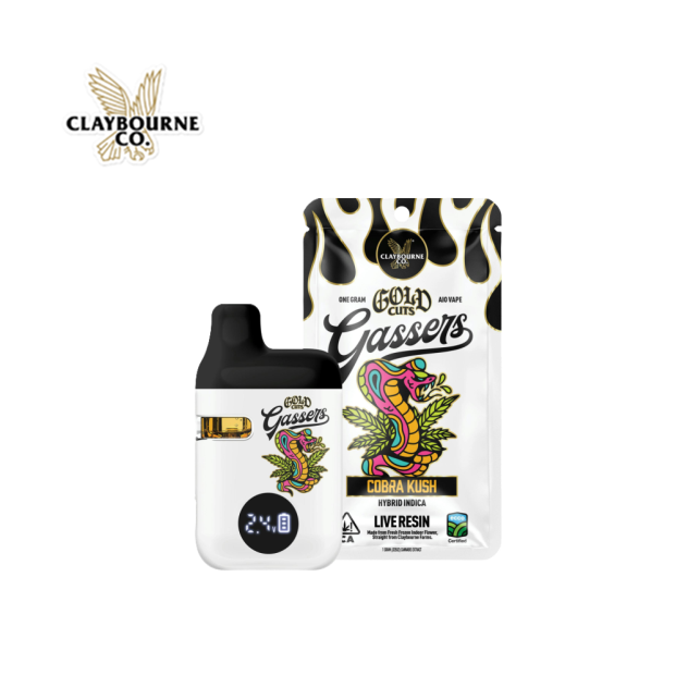 Claybourne: Cobra Kush Gold Cuts Gassers