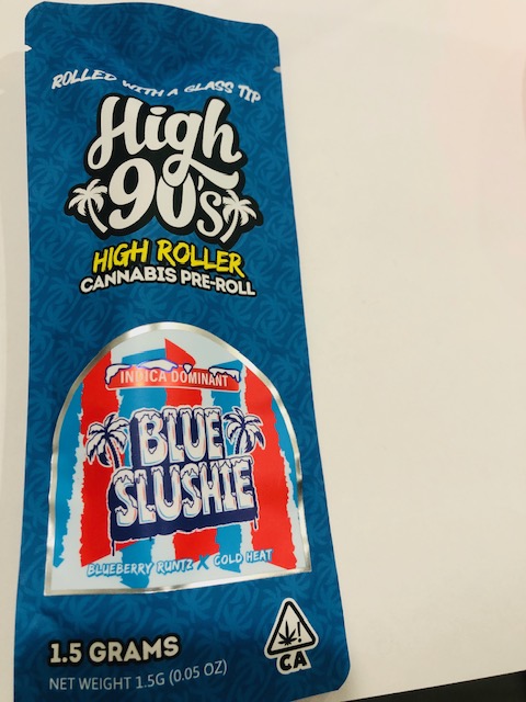 High 90's: Blue Slushie