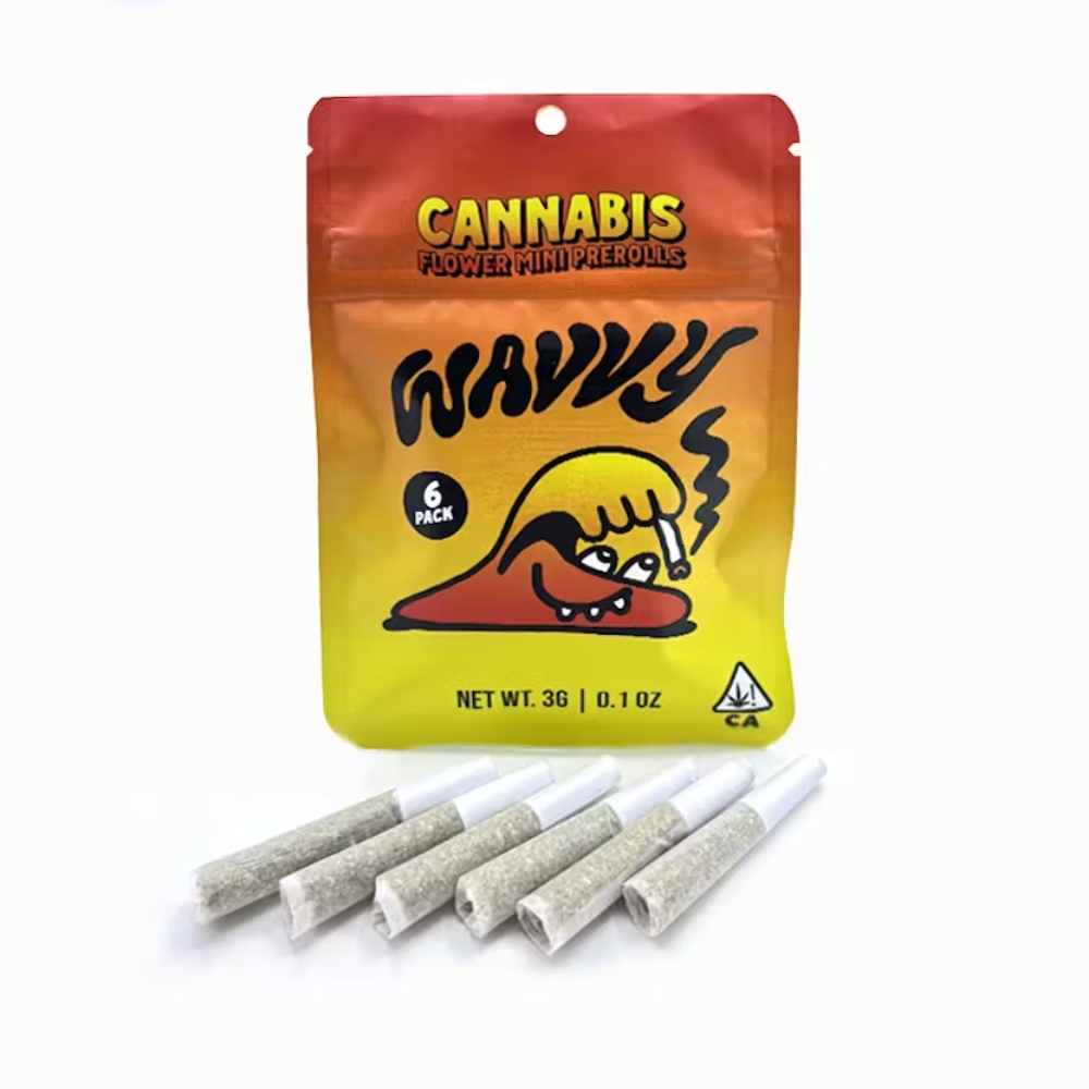WAVVY LCG (H) PREROLL 6PK 3G