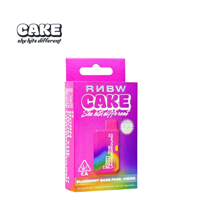 Cake — Blueberry Bass Face