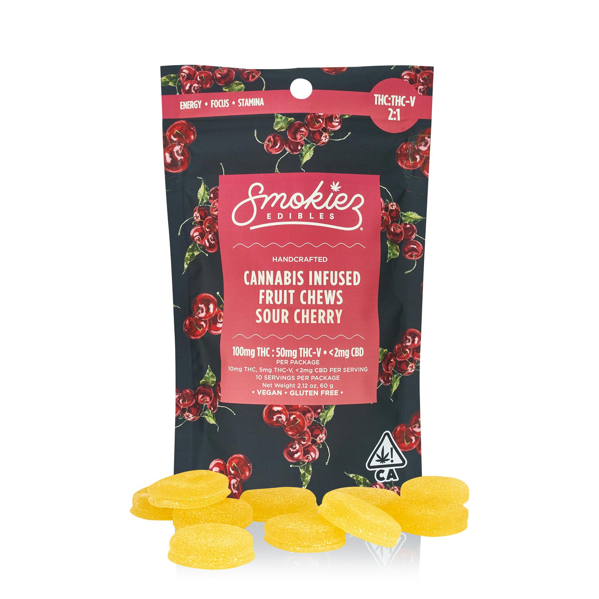 Smokiez: Sour Cherry - Fruit Chew