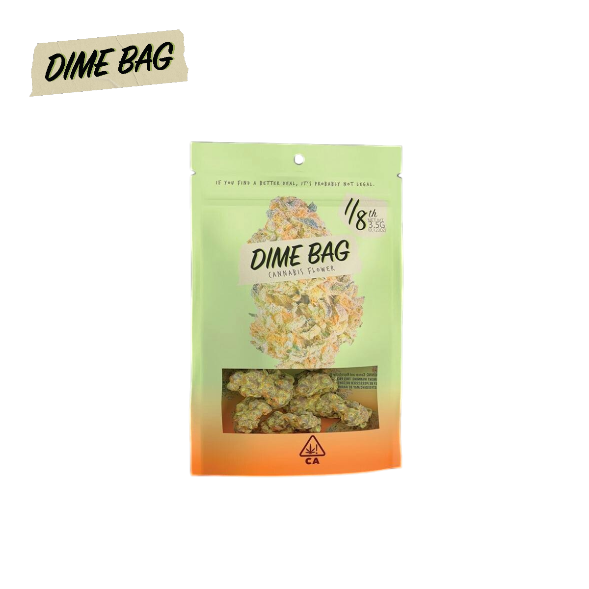 DIME BAG — White Rntz