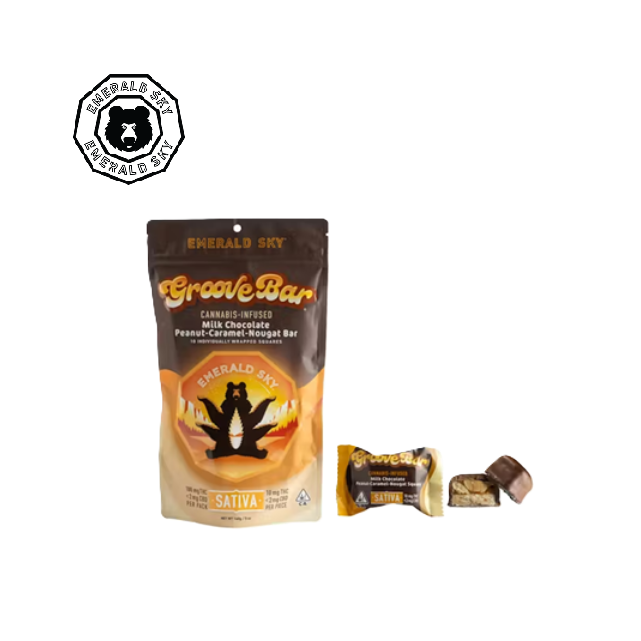 Emerald Sky — SATIVA 100MG 10 PACK GROOVEBAR