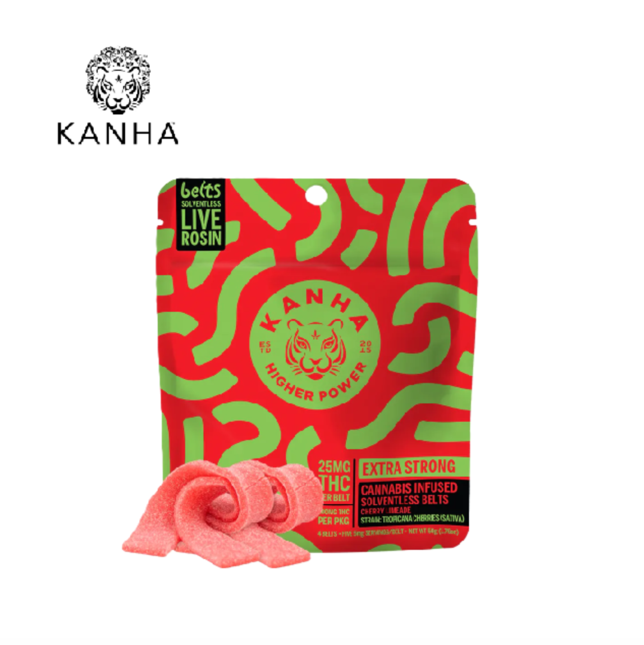 KANHA — Cherry Limeade Belts