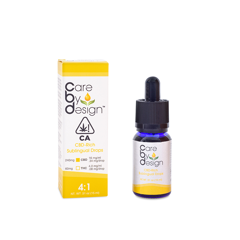 4:1 CBD 300MG 15ML TINCTURE