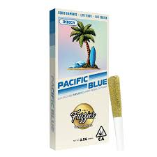 PACIFIC BLUE .5G DIAMOND INFUSED 5 PACK PRE ROLL - 2.5 G