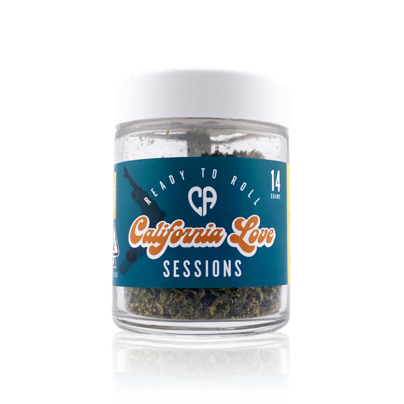 CALIFORNIA LOVE ALIEN COOKIES (H) GROUND FLOWER 14G