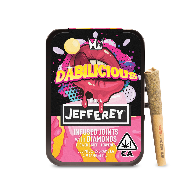 WCC DABILICIOUS (I) INFUSED PREROLL 5PK 3.25G