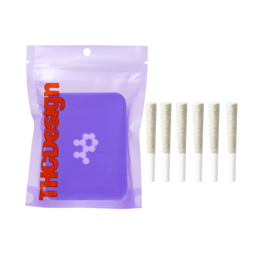 THC DESIGN MENDO OG (I) PREROLL 6PK 3.5G