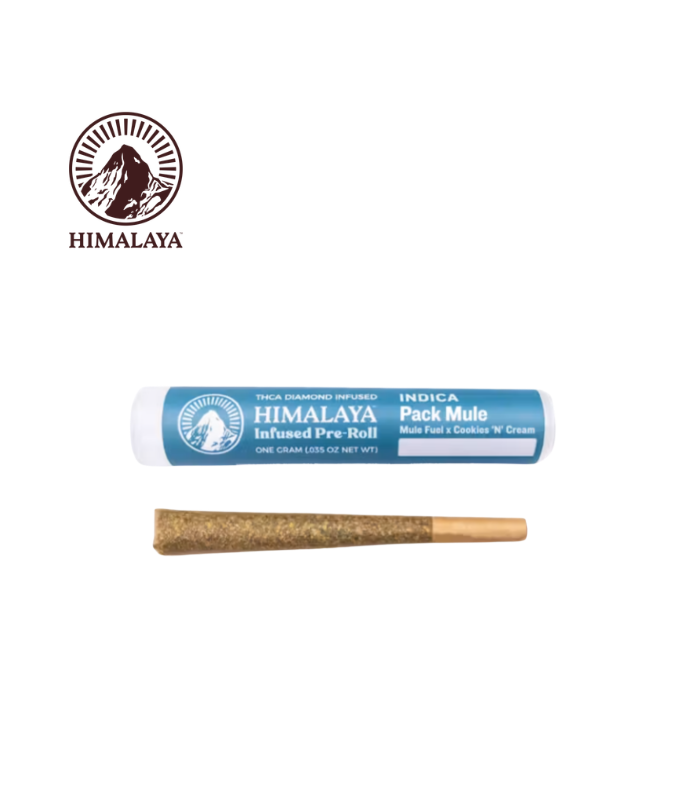 Himalaya: PACK MULE 1G DIAMOND INFUSED PREROLL