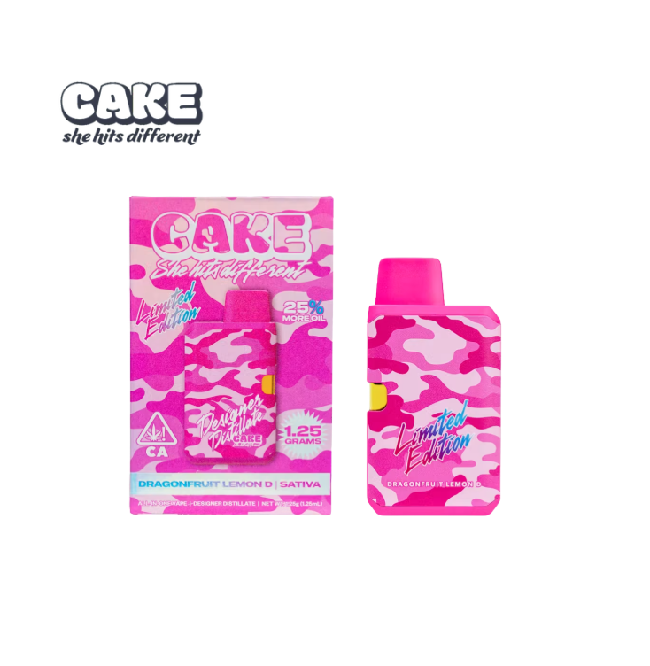 Cake: Dragonfruit Lemon D