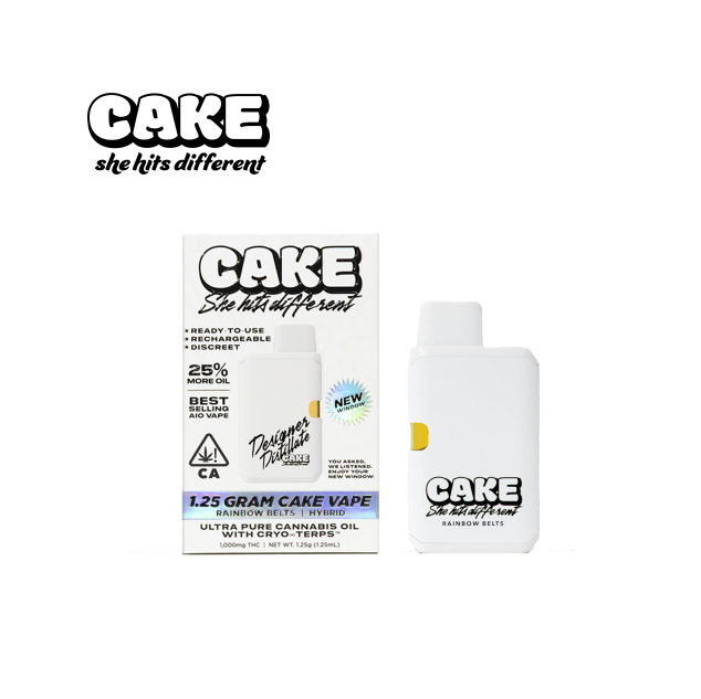 Cake — Rainbow Belts