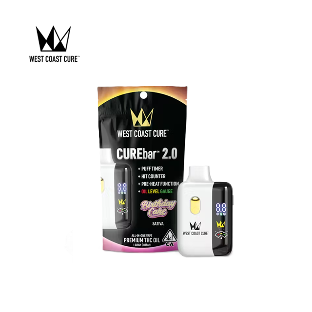 West Coast Cure — Birthday Cake Curebar 2.0