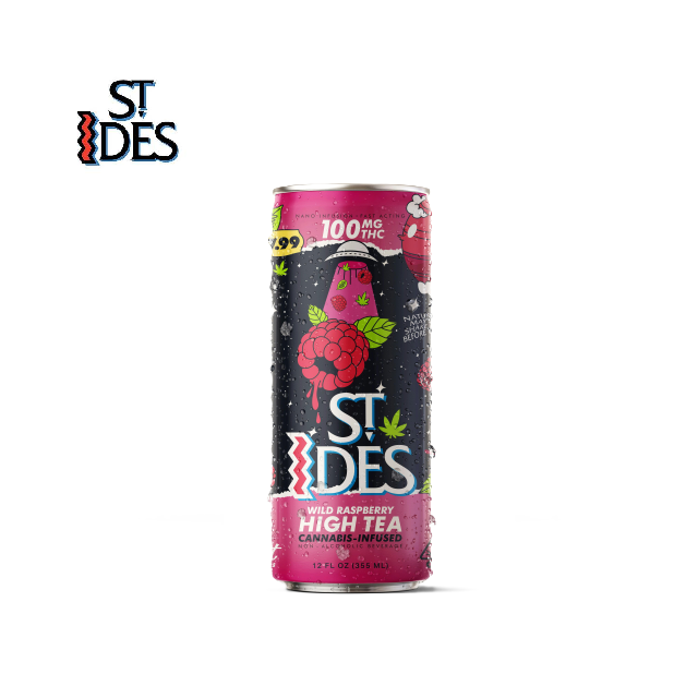 WILD RASPBERRY 100MG THC INFUSED HIGH TEA