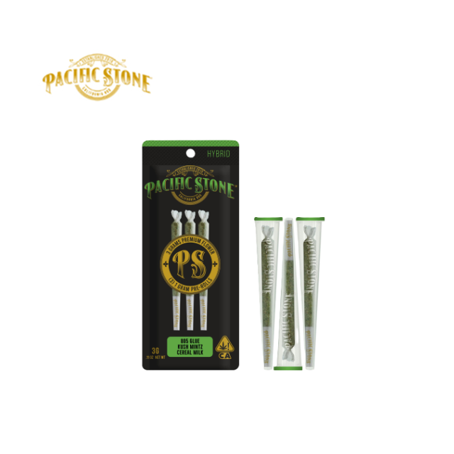 Pacific Stone — HYBRID VARIETY 3G 3 PACK PREROLLS