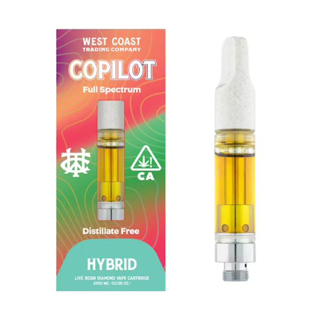 BERRY WHITE 1G LIVE RESIN DIAMOND COPILOT CARTRIDGE