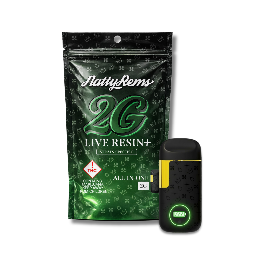 NATTY REMS - Sativa 2000mg Live Resin Disposable