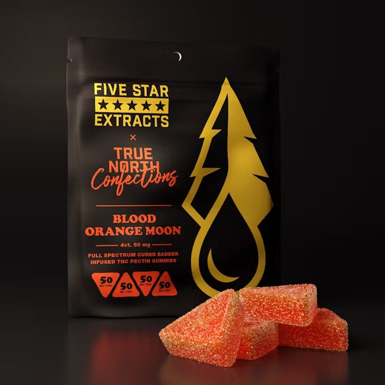 True North-Blood Orange Moon-Full Spectrum-Cured Badder-200mg